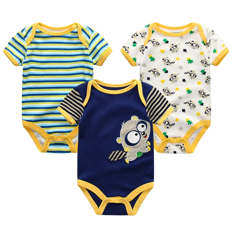 Baby Boy Jumpsuits 3 Pieces Newborn