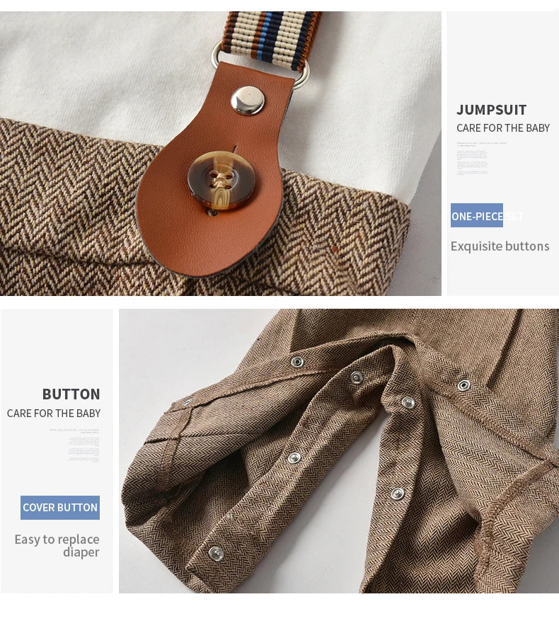 Newborn Boy Formal Clothes Set