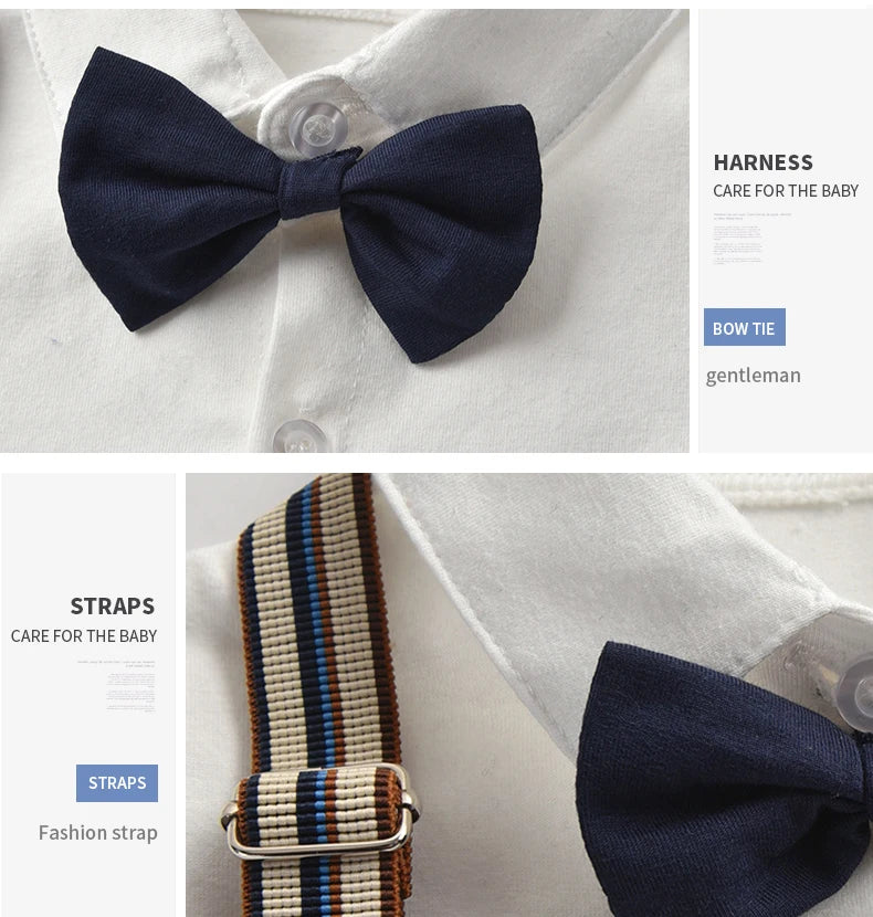 Newborn Boy Formal Clothes Set