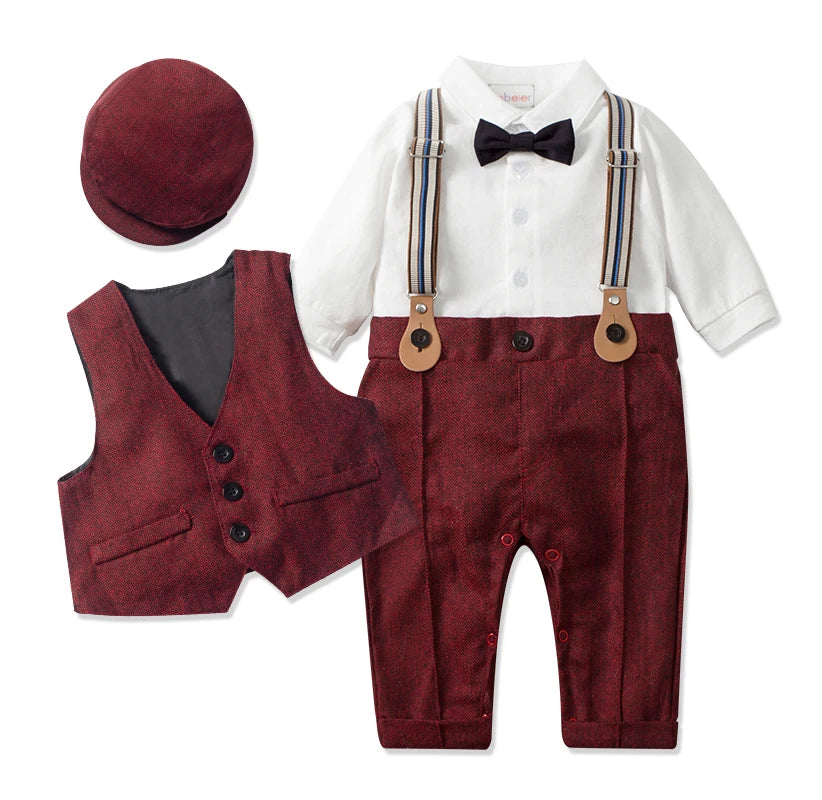 Newborn Boy Formal Clothes Set
