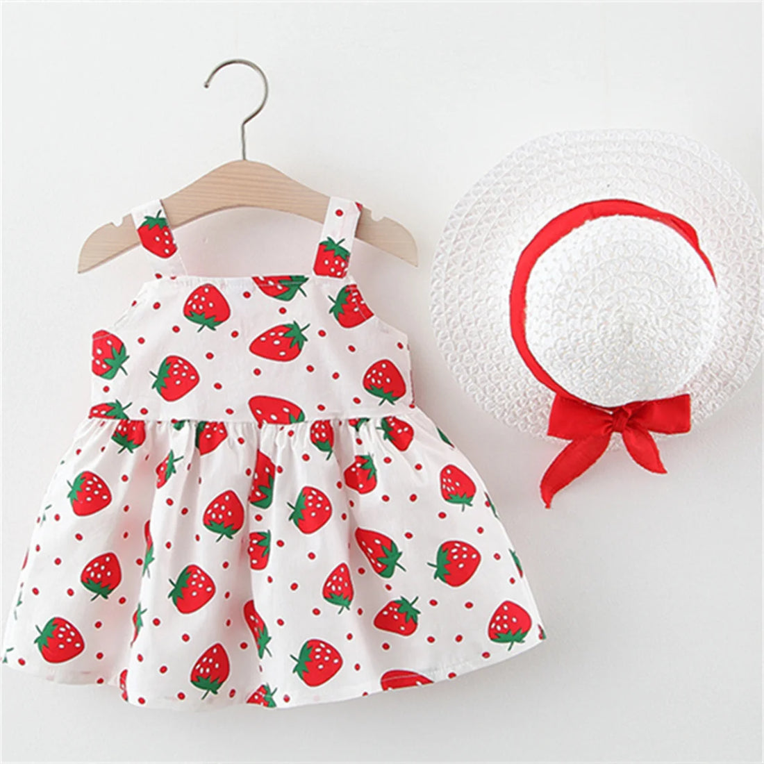 Summer Baby Girl Strawberry Dress