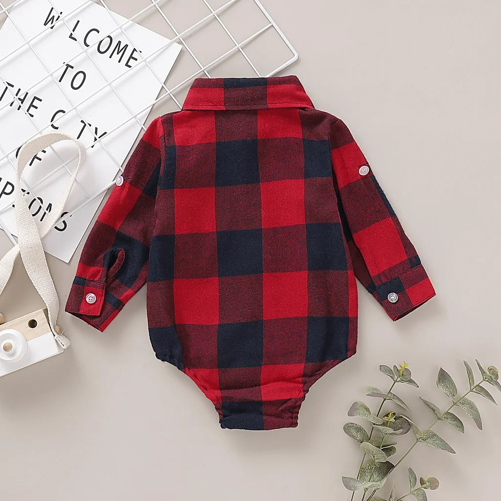 Gentleman Jumpsuit Baby Boy Fashion