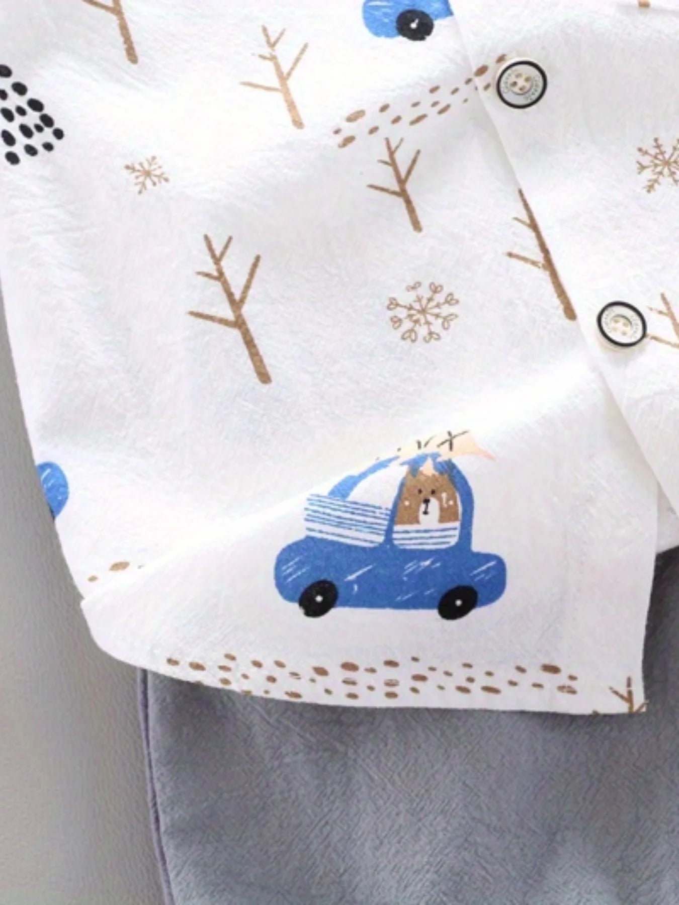 driving pattern short sleeved For Boys