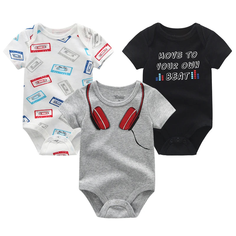 Baby Boy Jumpsuits 3 Pieces Newborn