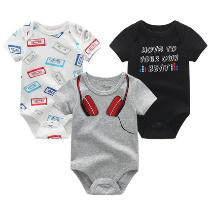 Baby Boy Jumpsuits 3 Pieces Newborn