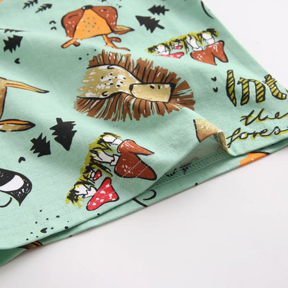 Sanlutoz Cartoon Boys Clothing Sets