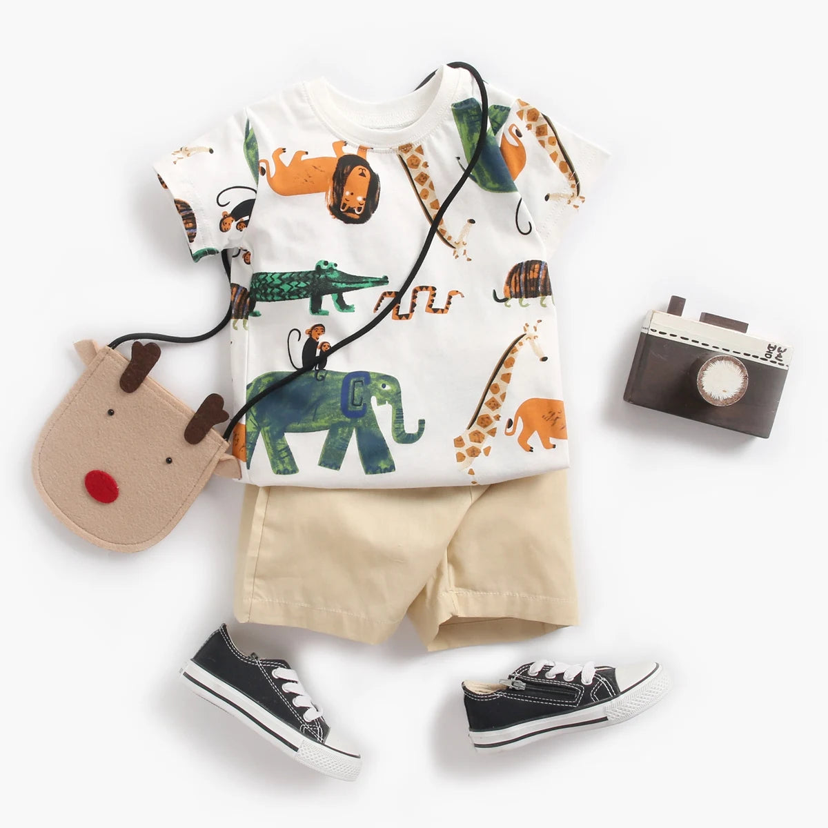 Sanlutoz Cartoon Boys Clothing Sets