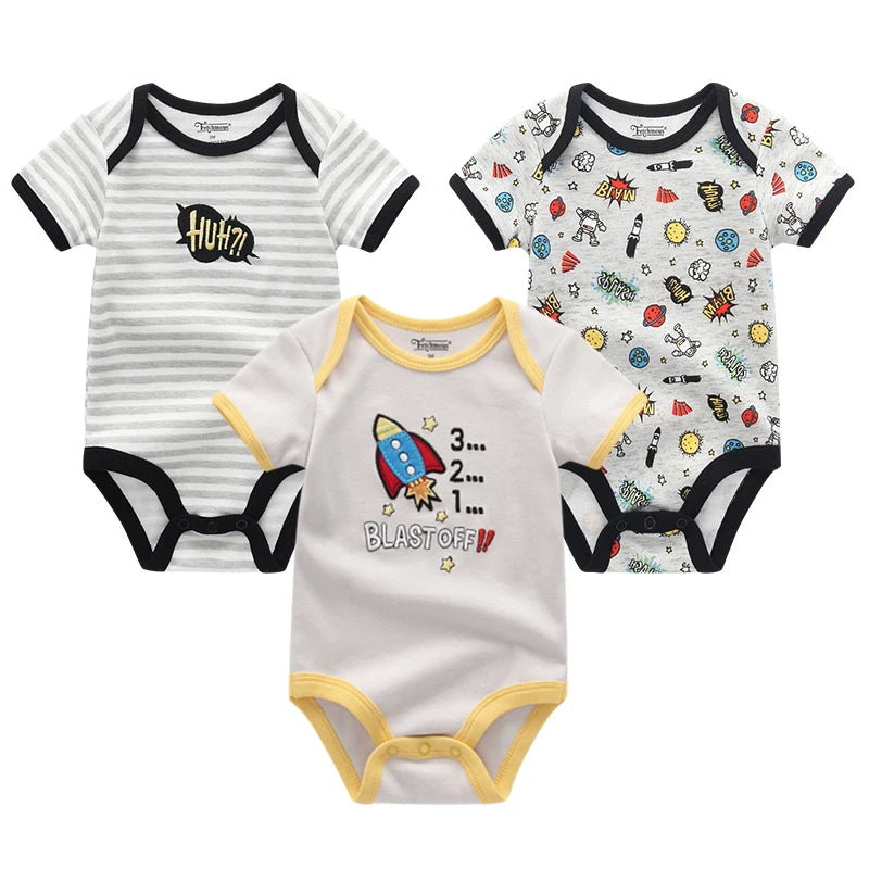 Baby Boy Jumpsuits 3 Pieces Newborn