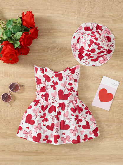 Newborn Baby Girl Love Dress