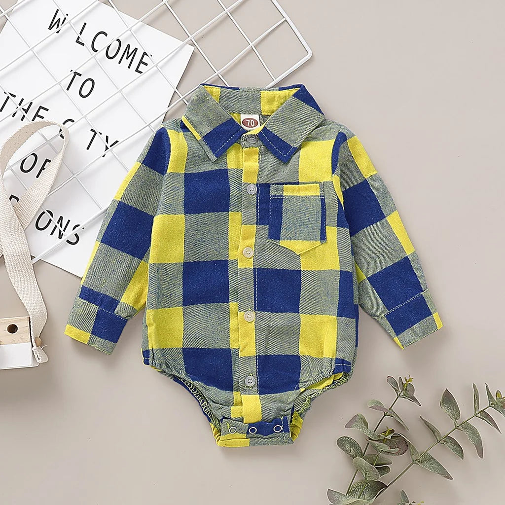 Gentleman Jumpsuit Baby Boy Fashion