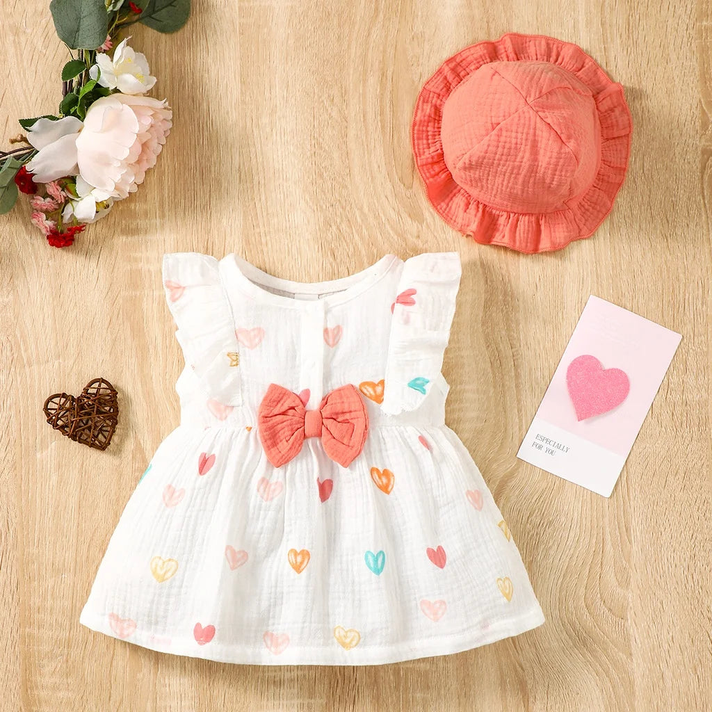 Newborn Baby Girl Love Dress