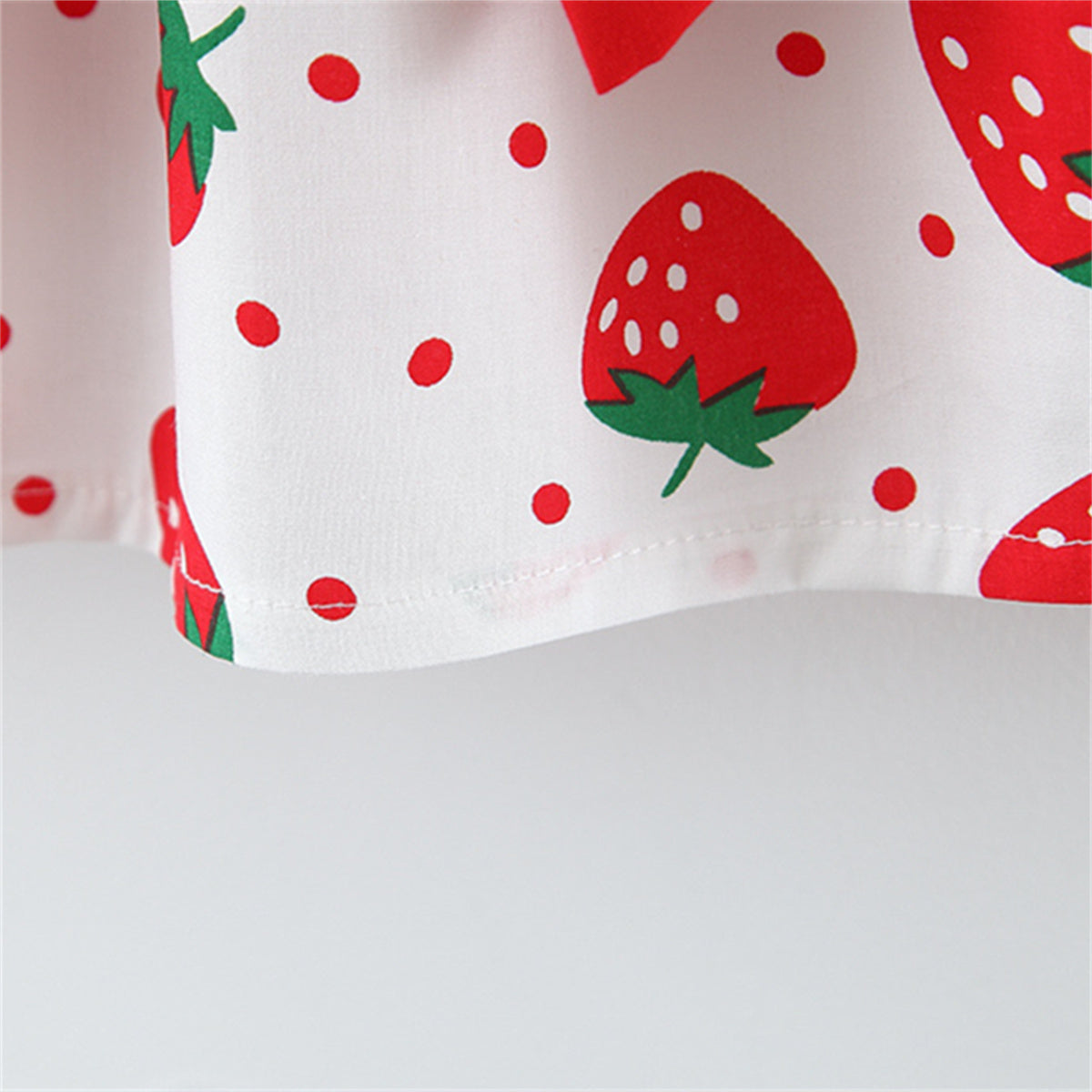 Summer Baby Girl Strawberry Dress