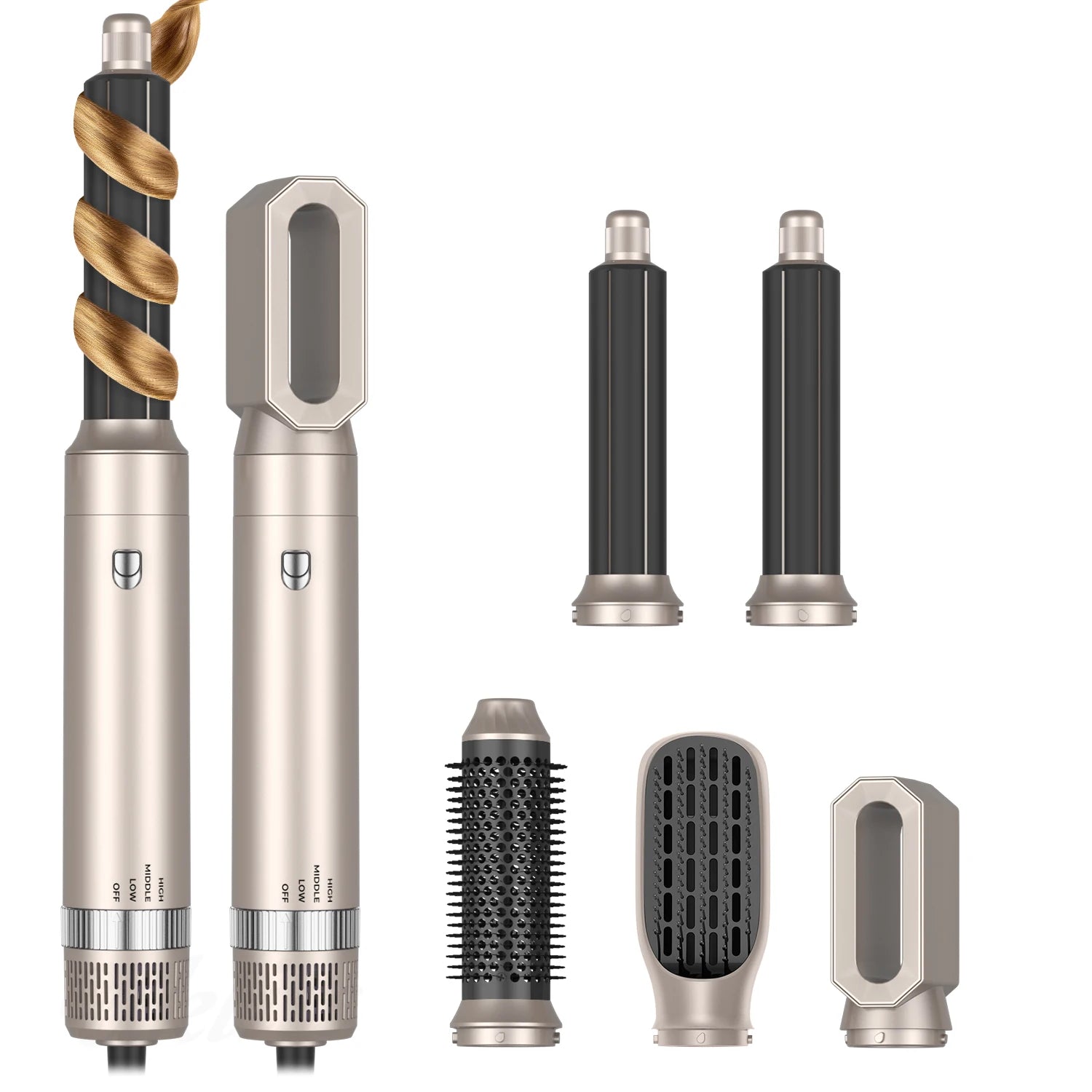 5 In-1 Hair Dryer Brush