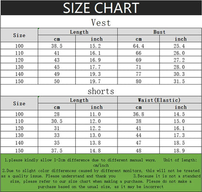 PAW Patrol Cartoon Printed Children Quick Drying Mesh Sport Clothes Sets Boys Basketball Clothes Suit Girls Breathable Vest Set