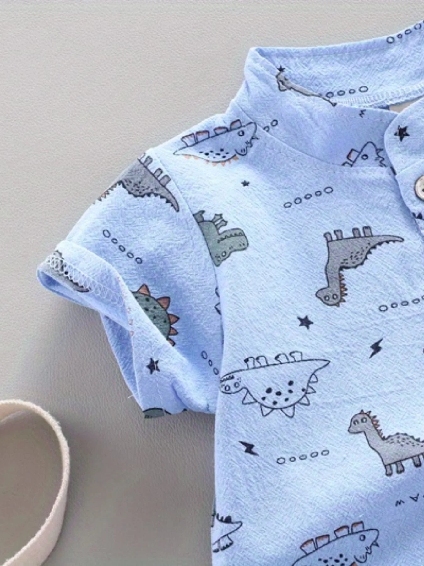 dinosaur pattern short sleeved For Boys
