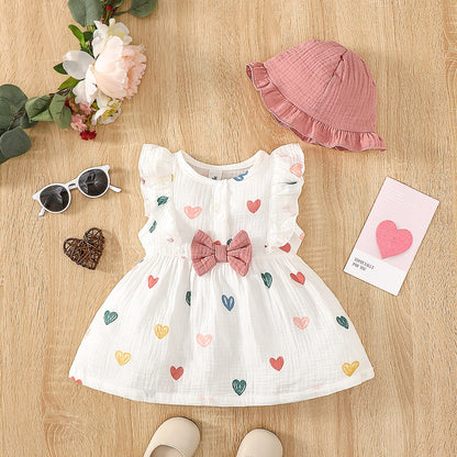 Newborn Baby Girl Love Dress