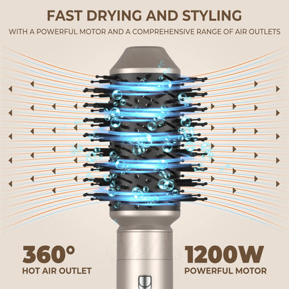 5 In-1 Hair Dryer Brush