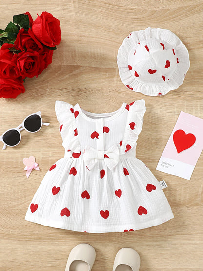 Newborn Baby Girl Love Dress
