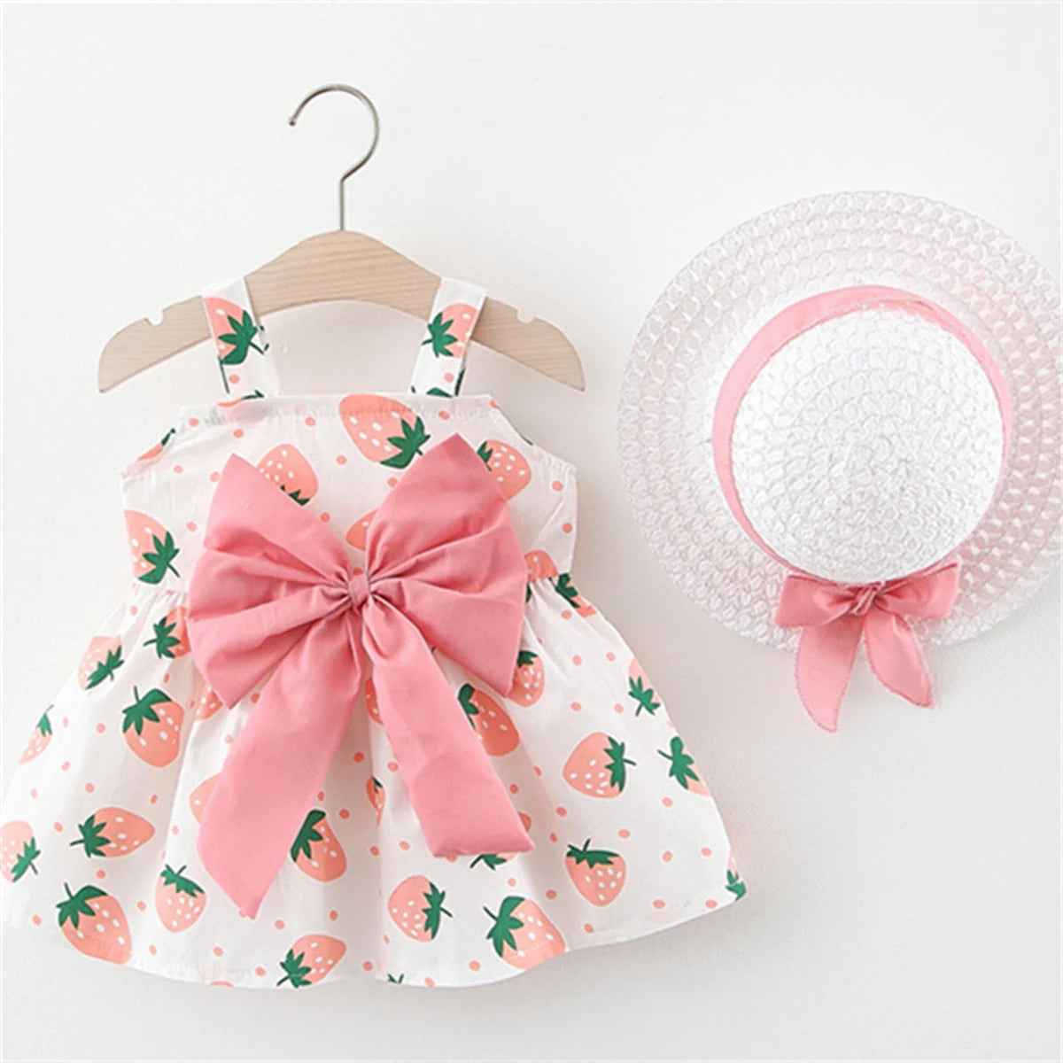 Summer Baby Girl Strawberry Dress