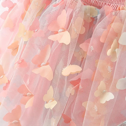 Summer Baby Girl Butterfly Dress
