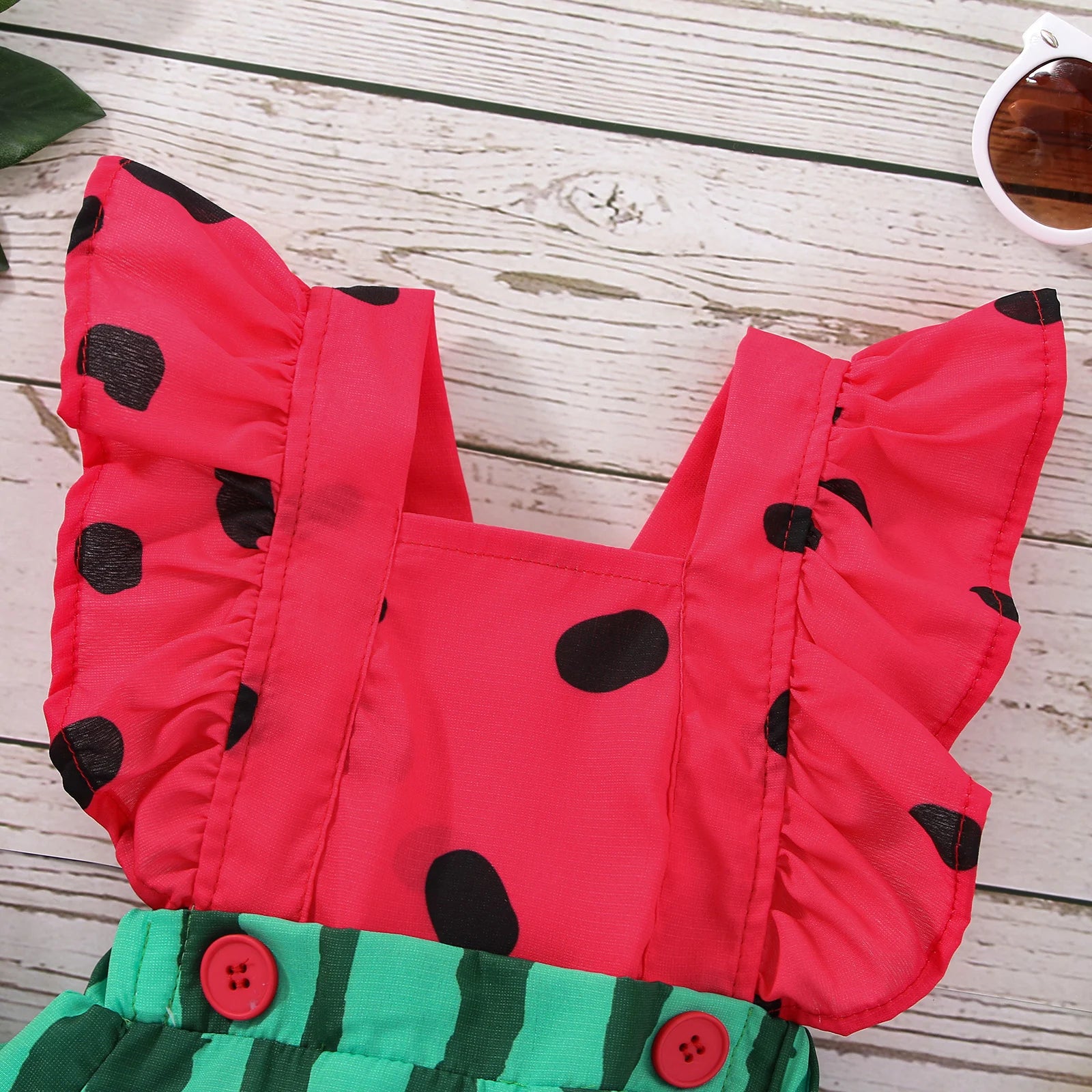 Newborn Baby suit Watermelon