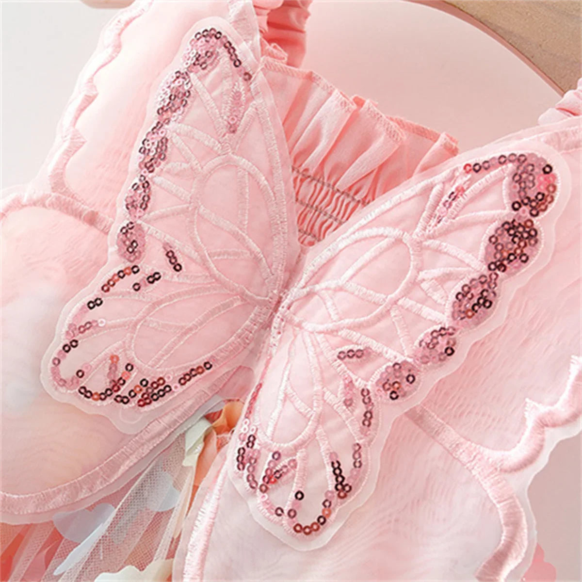 Summer Baby Girl Butterfly Dress