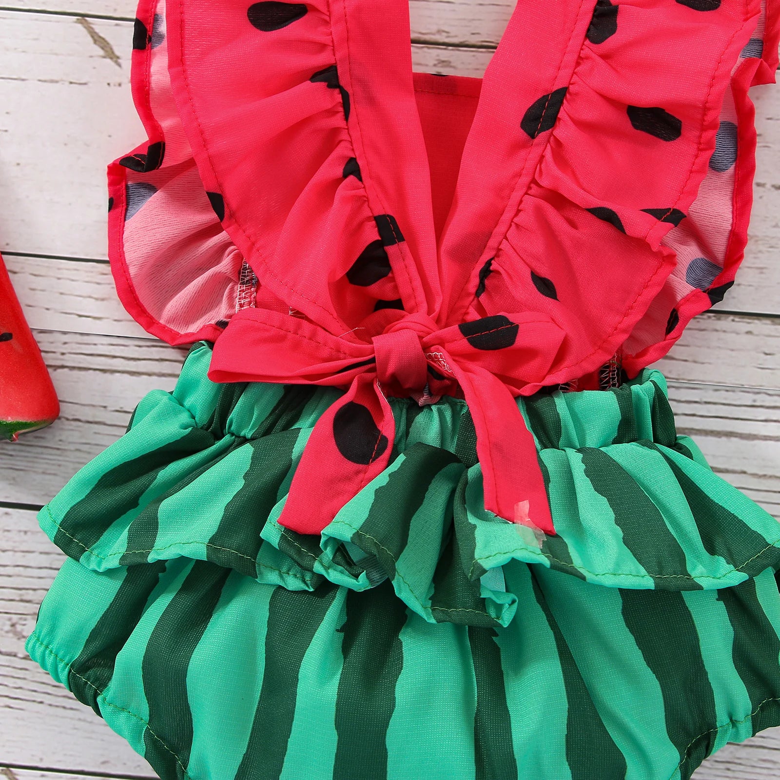 Newborn Baby suit Watermelon