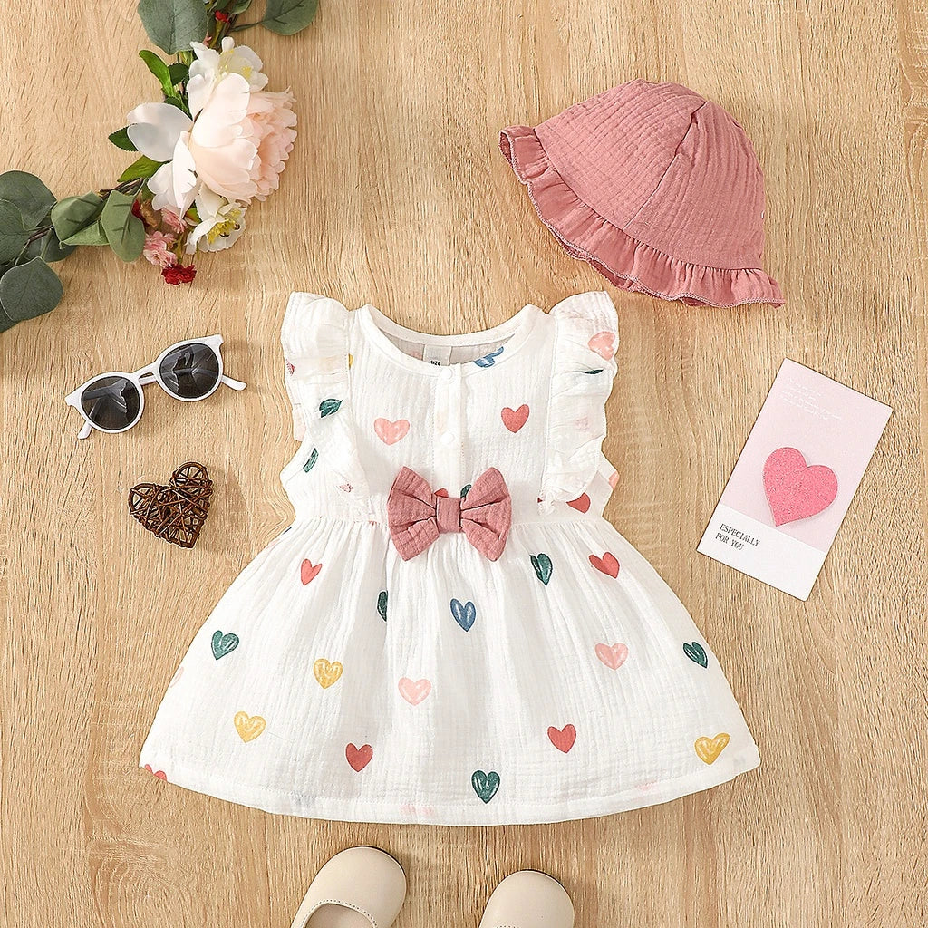 Newborn Baby Girl Love Dress
