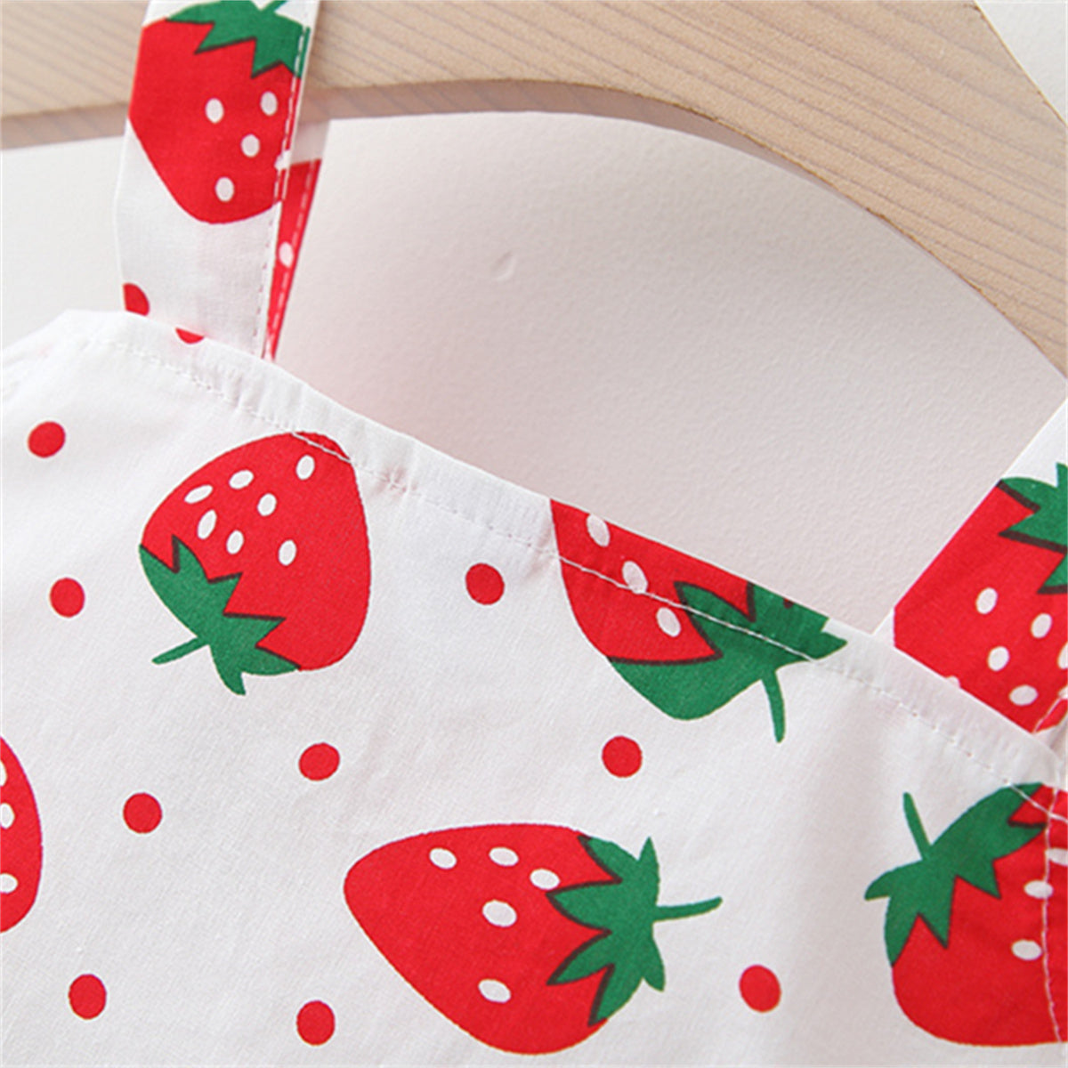 Summer Baby Girl Strawberry Dress