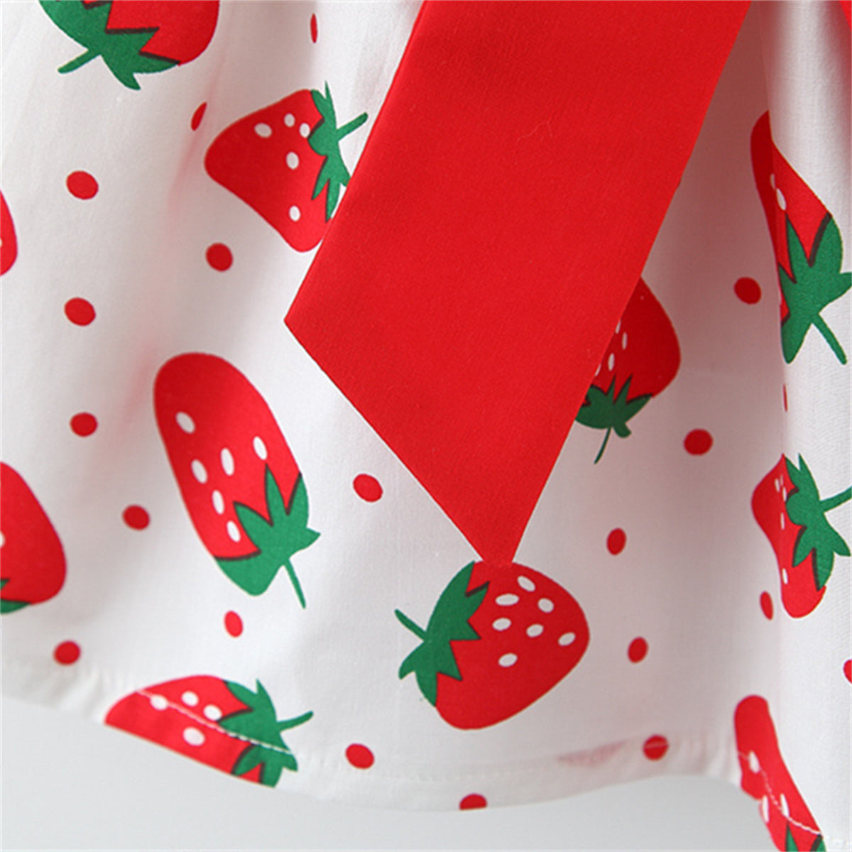 Summer Baby Girl Strawberry Dress